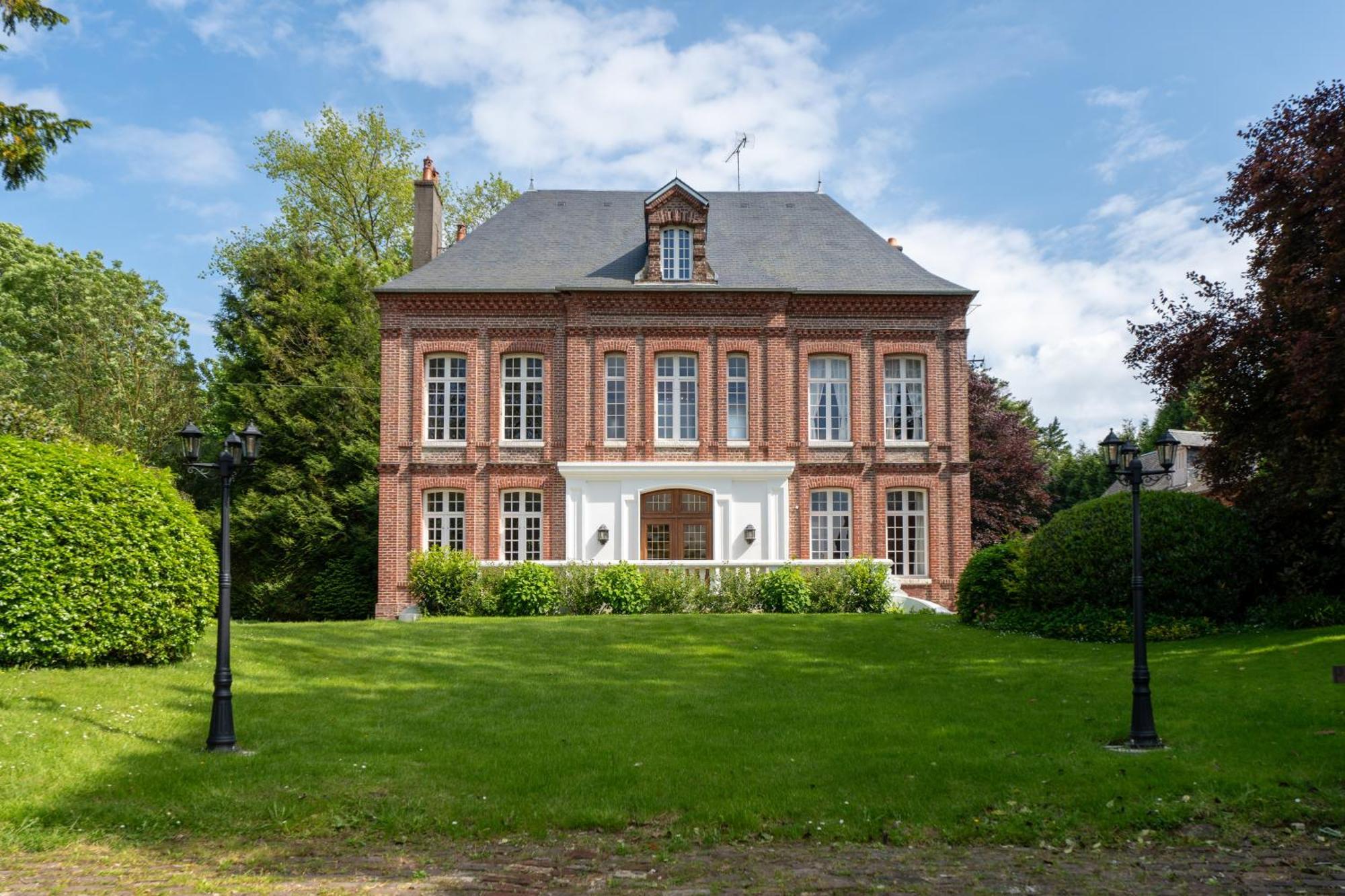 Bed and Breakfast Le Manoir De La Belle Epoque Bethencourt-sur-Mer Екстер'єр фото